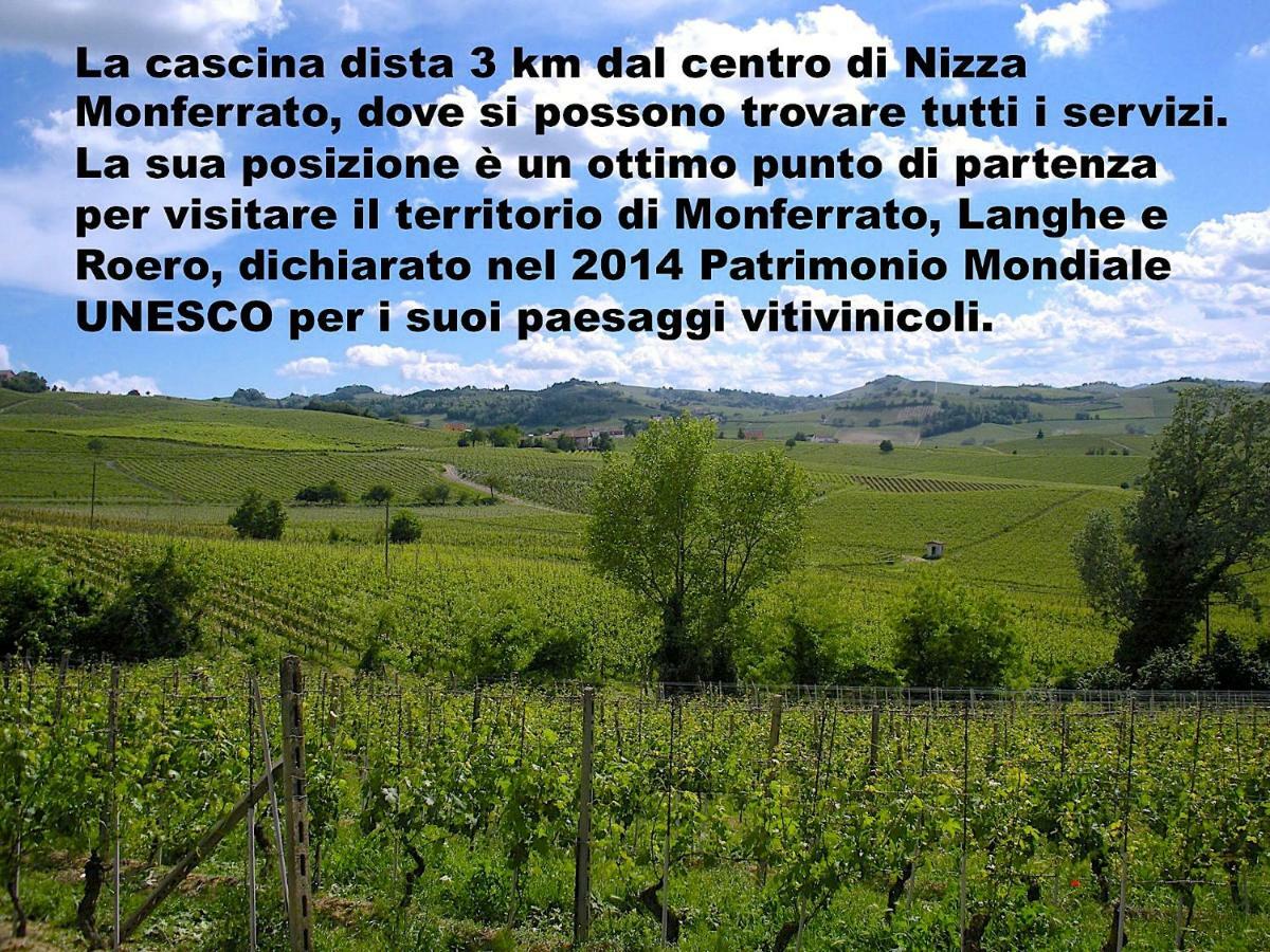 Villa Cascina Tra I Vigneti A Nizza Monferrato Exterior foto